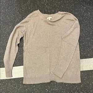Banana Republic Gray Crew Neck Sweater